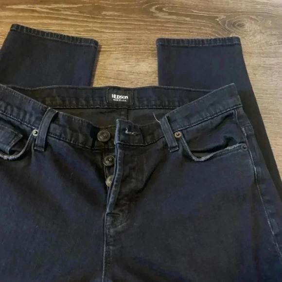 Black‎ Hudson Button Fly  Jeans - Picture 8 of 10